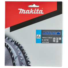 LAME CARBURE MAKBLADE BOIS 190X20MM 48D - B 32758 - 0088381421560 - D'ORIGINE MAKITA 2