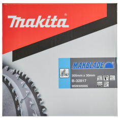 LAME CARBURE MAKBLADE BOIS 305X30MM 60D - B 32817 - 0088381421621 - D'ORIGINE MAKITA 2