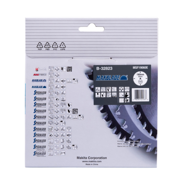LAME TCT ST MAK 190-20-60 BOIS - B 32823 - 0088381421638 - D'ORIGINE MAKITA