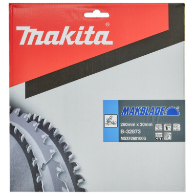 LAME TCT ST MAK 260-30-100 BOIS - B 32873 - 0088381421683 - D'ORIGINE MAKITA
