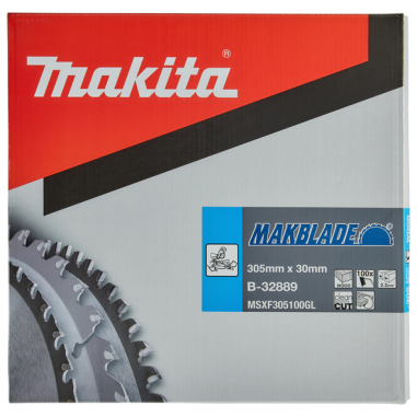 LAME TCT ST MAK 305-30-100 BOIS - B 32889 - 3240890933980 - D'ORIGINE MAKITA
