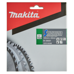 LAM TCT PL SIL 165-20-56 ALU - B 33021 - 0088381421898 - D'ORIGINE MAKITA 2