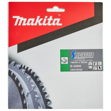 LAME TCT PO 190-30-16 BOISCLOU+ - B 33059 - 3240890934079 - D'ORIGINE MAKITA