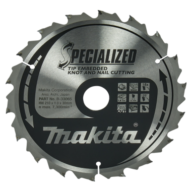 LAME TCT PO 210-30-18 BOISCLOU+ - B 33065 - 0088381421935 - D'ORIGINE MAKITA