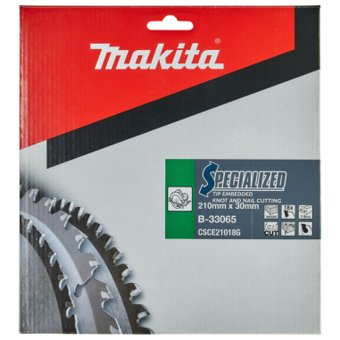 LAME TCT PO 210-30-18 BOISCLOU+ - B 33065 - 0088381421935 - D'ORIGINE MAKITA