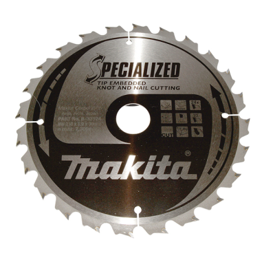 LAME TCT PO 210-30-24 BOISCLOU+ - B 33124 - 0088381421997 - D'ORIGINE MAKITA