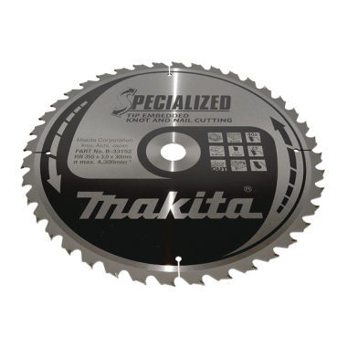 LAM TCT PO 355-30-40 BOISCLOU+ - B 33152 - 0088381422024 - D'ORIGINE MAKITA