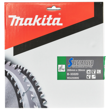 LAM TCT ST 260-30-80 SPE ALU - B 33320 - 0088381422208 - D'ORIGINE MAKITA