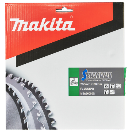 LAM TCT ST 260-30-80 SPE ALU - B 33320 - 0088381422208 - D'ORIGINE MAKITA