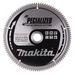 LAME TCT ST 260-30-100 SPE ALU - B 33336 - 0088381422215 - D'ORIGINE MAKITA