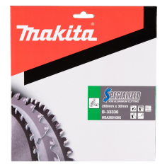 LAME TCT ST 260-30-100 SPE ALU - B 33336 - 0088381422215 - D'ORIGINE MAKITA 2