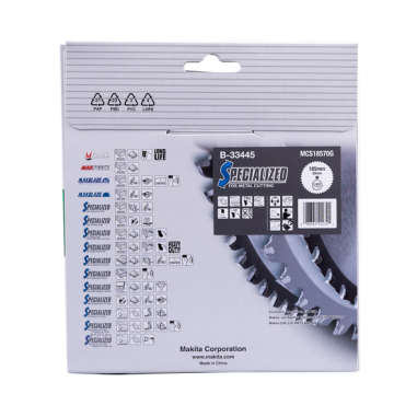 LAME TCT PO 185-30-70 TOLE OND - B 33445 - 0088381422321 - D'ORIGINE MAKITA