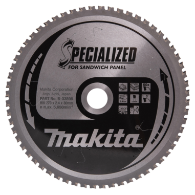 LAM TCT PO 270-0-60 SPE SANDW - B 33598 - 0088381422482 - D'ORIGINE MAKITA