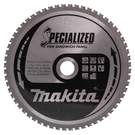 LAM TCT PO 270-0-60 SPE SANDW - B 33598 - 0088381422482 - D'ORIGINE MAKITA