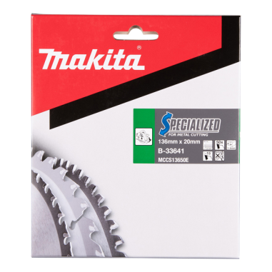 LAME TCT BA 136-20-50 TOLE - B 33641 - 0088381422536 - D'ORIGINE MAKITA