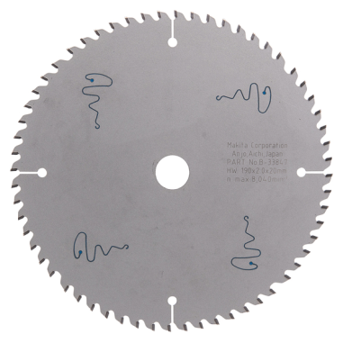 LAME TCT ST 190-20-60 SPE LAMIN - B 33847 - 0088381422697 - D'ORIGINE MAKITA