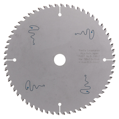 LAME TCT ST 190-20-60 SPE LAMIN - B 33847 - 0088381422697 - D'ORIGINE MAKITA