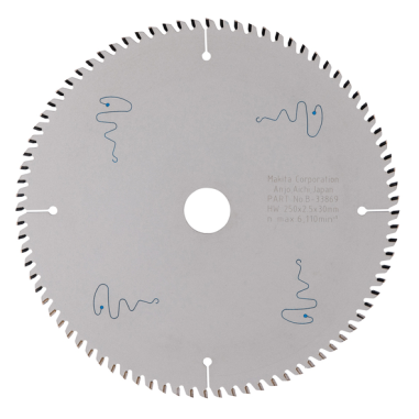 LAME TCT ST 250-30-84 SPE LAMIN - B 33869 - 0088381422710 - D'ORIGINE MAKITA