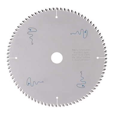 LAME TCT ST 260-30-84 SPE LAMIN - B 33875 - 0088381422727 - D'ORIGINE MAKITA