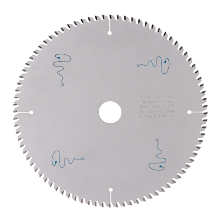 LAME TCT ST 260-30-84 SPE LAMIN - B 33875 - 0088381422727 - D'ORIGINE MAKITA