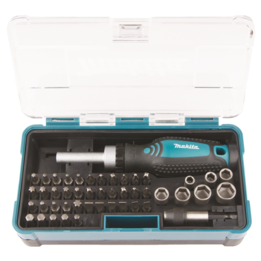 COFFRET 47PCS EMBOUTS + TOURNEVIS / B 36170 / 0088381433549 - D'ORIGINE MAKITA