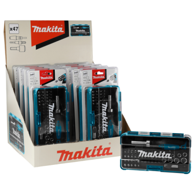 COFFRET 47PCS EMBOUTS (SETx10) / B 36170 10 / 0088381433556 - D'ORIGINE MAKITA