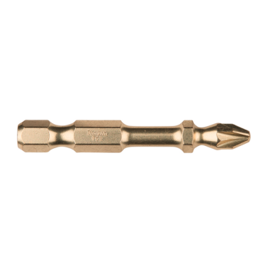 EMBOUT PZ2 50"IMPACT GOLD"2PCS / B 39182 / 0088381433648 - D'ORIGINE MAKITA