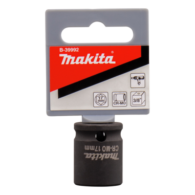 DOUILLE M10 17MM 3-8'' - B 39992 - 0088381436700 - D'ORIGINE MAKITA