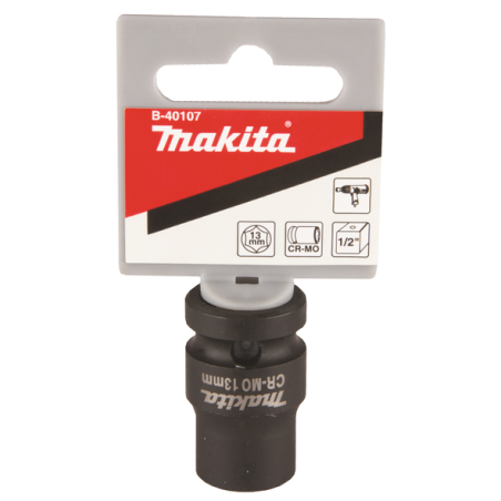 DOUILLE 1/2'' 13 38 / B 40107 / 0088381436816 - D'ORIGINE MAKITA