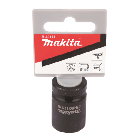 DOUILLE 1/2'' 17 38 / B 40141 / 0088381436854 - D'ORIGINE MAKITA