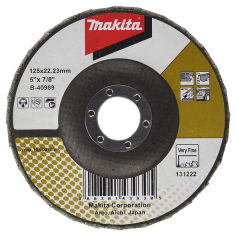 MULTI DISC 125 FINITION - B 40989 - 0088381439305 - D'ORIGINE MAKITA