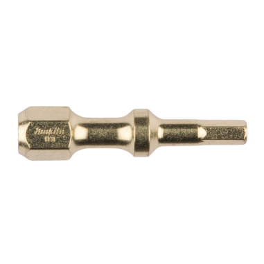 EMBOUTS SHORTON IMPACT GOLD HEX 3,0 (2 PCS) / B 42335 / 0088381440035 - D'ORIGINE MAKITA