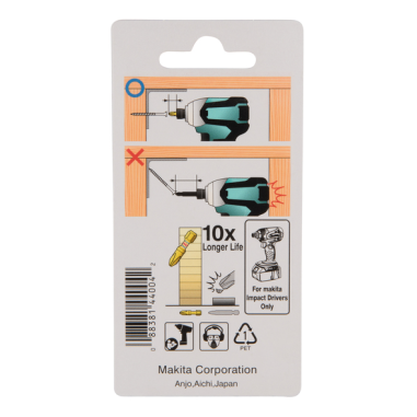 EMBOUTS SHORTON IMPACT GOLD HEX 4,0 (2 PCS) / B 42341 / 0088381440042 - D'ORIGINE MAKITA