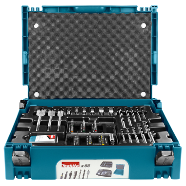 COFFRET MAKPAC ACCESSOIRES (66 PCS) / B 43044 / 0088381442237 - D'ORIGINE MAKITA