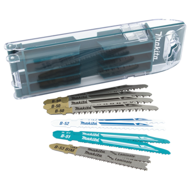 PACK LAMES MULTIMATERIAUX SCIE SAUTEUSE (10 PCS) - B 44426 - 0088381445481 - D'ORIGINE MAKITA