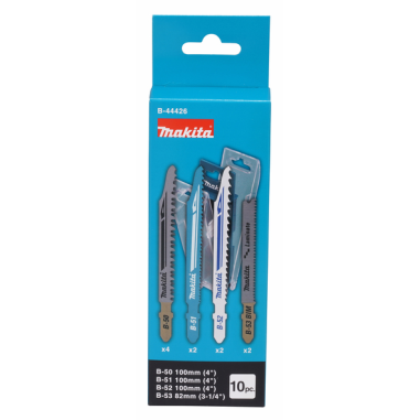 PACK LAMES MULTIMATERIAUX SCIE SAUTEUSE (10 PCS) - B 44426 - 0088381445481 - D'ORIGINE MAKITA
