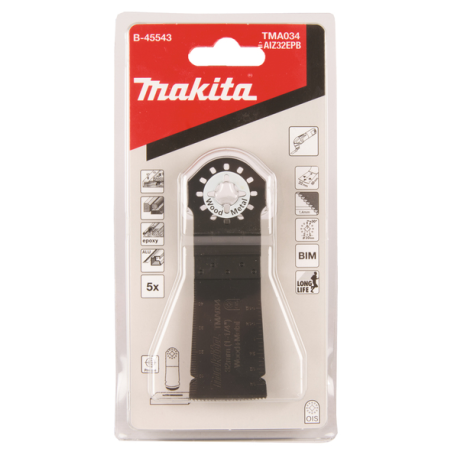 LAME PLONGEANTE LONGUE 32 - B 45543 - 3240890916860 - D'ORIGINE MAKITA