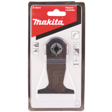 LAME SCIE PLONGEANTE HCS RAPIDE BOIS 65X40MM - B 46844 - 0088381453547 - D'ORIGINE MAKITA