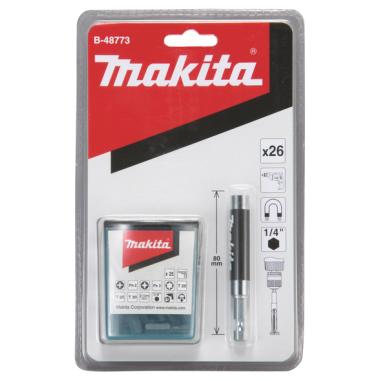 GUIDE VISSAGE 80 SET 25PCS - B 48773 - 0088381455770 - D'ORIGINE MAKITA