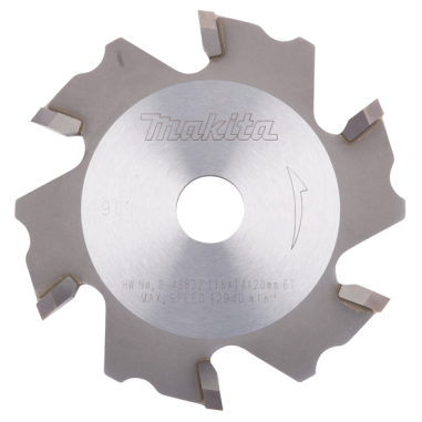 FRAISE A RAINURER EN V 118x20 90[ - B 48832 - 0088381458733 - D'ORIGINE MAKITA