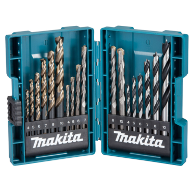 COFFRET BLUE CASE 18 FORETS CYL / B 49432 / 0088381458818 - D'ORIGINE MAKITA