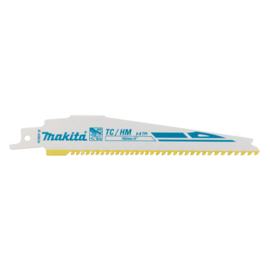 LAME RECIPRO BOIS ET METAL CARBURE 152MM - B 49834 - 0088381461566 - D'ORIGINE MAKITA