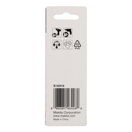 FORET HEX 3.5X70 - B 50918 - 0088381464260 - D'ORIGINE MAKITA