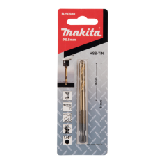 FORET HEX 6.5X81 - B 50980 - 0088381464338 - D'ORIGINE MAKITA 2