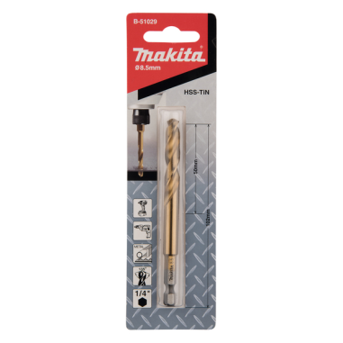 FORET HEX 8.5X102 - B 51029 - 0088381464376 - D'ORIGINE MAKITA