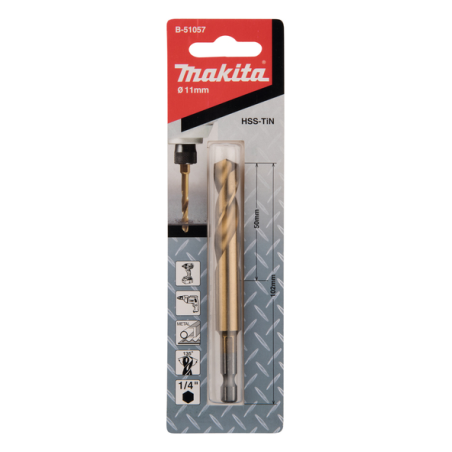 FORET HEX 11X102 - B 51057 - 0088381464406 - D'ORIGINE MAKITA