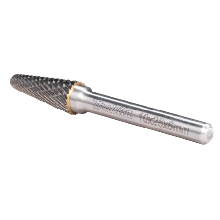 FRAISE LIME 10X25MM Q6 METAL-INOX CONIQUE ARRONDI - B 52819 - 0088381470254 - D'ORIGINE MAKITA