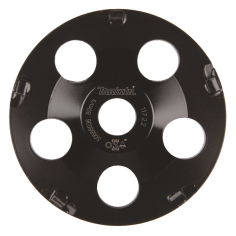 PLATEAU DIAMANT 125 MM REVETEMENT, COLLE, PEINTURE - B 53160 - 0088381472326 - D'ORIGINE MAKITA