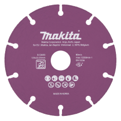 DISQUE DIAMANT 125x1.3x22.23 / B 53693 / 0088381473675 - D'ORIGINE MAKITA