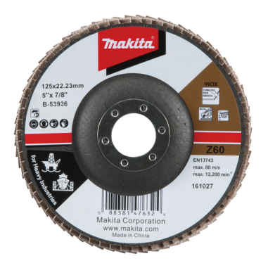 PLATEAU LAMEL x125 Z60 - B 53936 - 0088381476324 - D'ORIGINE MAKITA